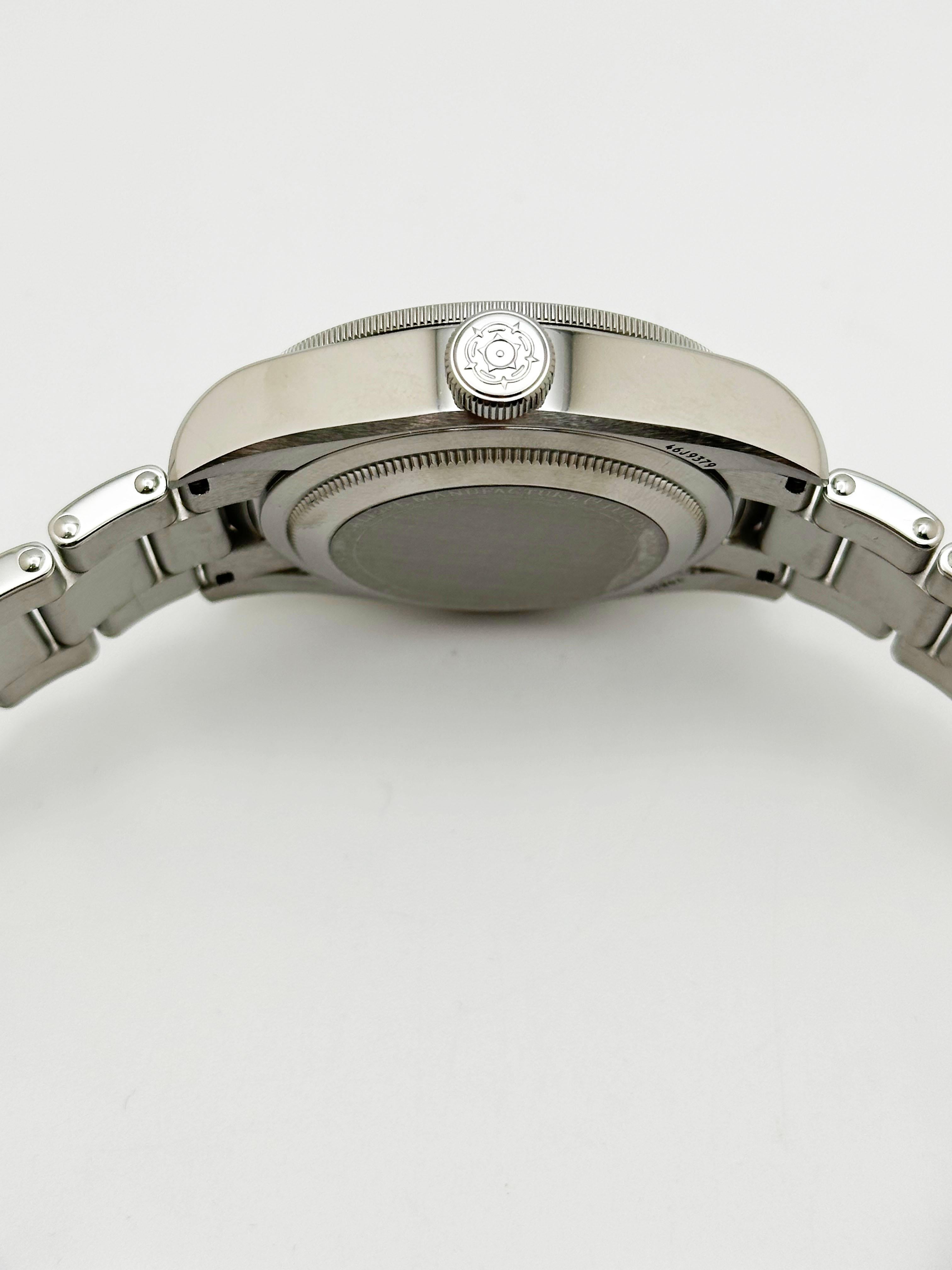 Tudor Black Bay GMT 79830RB 41mm lunetta Pepsi quadrante opalino scatola d'acciaio Steele in vendita 7