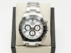 Rolex Daytona PANDA 116500LN White Dial Black Ceramic Bezel Steel Box Paper 40mm