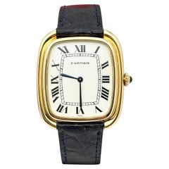 Vintage Cartier Jumbo Gondole 97050 PARIS STAMPED 18K Yellow Gold Box Booklet