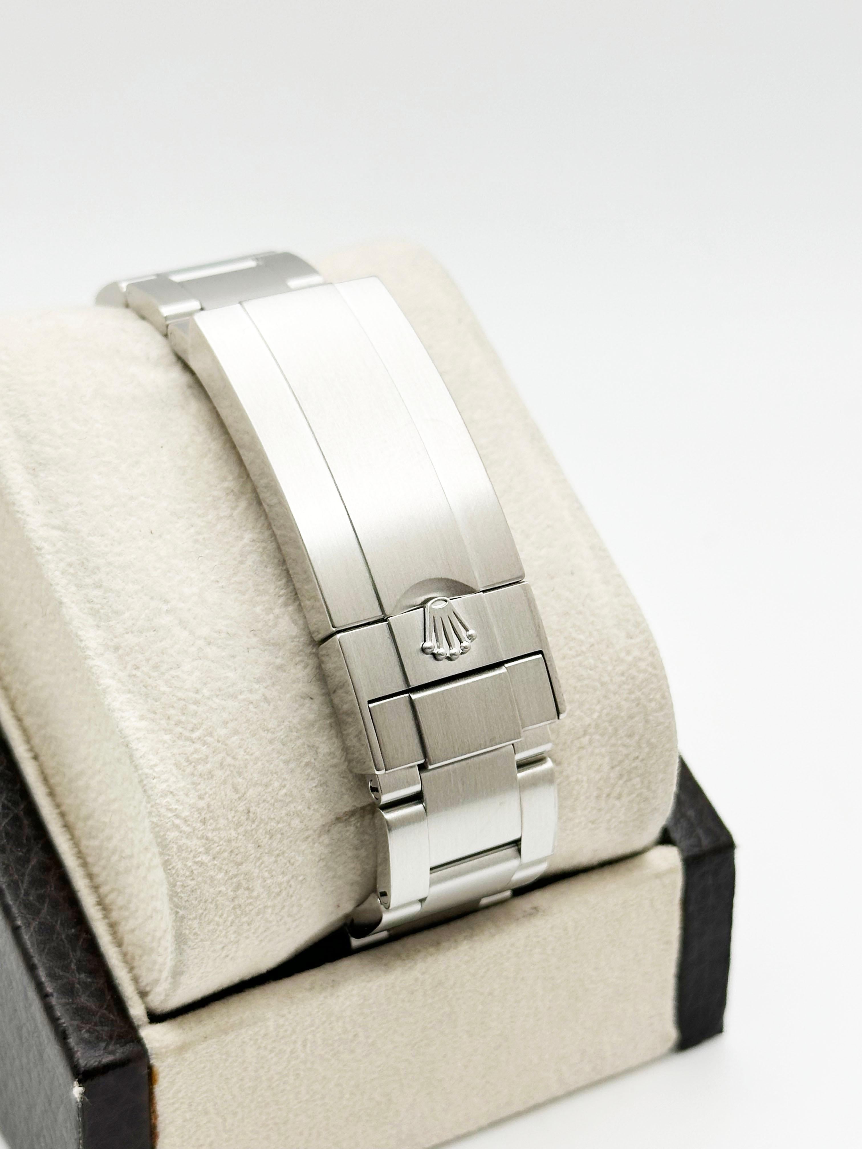 Rolex Submariner No Date 124060 41mm Schwarz Keramik Edelstahl Box Papier Herren im Angebot