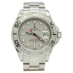 Rolex Yacht Master 16622 40mm Platinum Dial & Bezel Stainless Steel