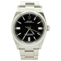 Rolex Oyster Perpetual 126000 36mm Black Dial Steel Box Paper 2021