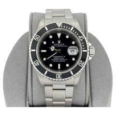Rolex Submariner Date 16610 40mm Black Dial Stainless Steel