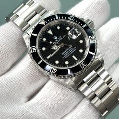 Rolex Submariner Date 16610 40mm Black Dial Stainless Steel