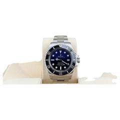 2024 Rolex Sea Dweller Deepsea 136660 44mm Blue Dial James Cameron Box Paper