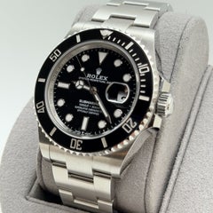 2025 Rolex Submariner Date 126610LN 41mm Black Ceramic Stainless Steel Box Paper