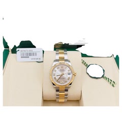 2025 Rolex Datejust 31 Midsize 278273 Diamond Dial 18k Gold Steel Box Paper