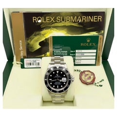 2009 Rolex Submariner Date 16610 mit Rehaut, 40 mm, Edelstahl, mit Originalverpackung und Papieren