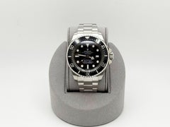 2024 CPO Rolex Sea-Dweller Deepsea 116660, 44 mm, schwarzes Zifferblatt, Edelstahlgehäuse, CPO-Karte