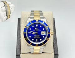 2008 Rehaut Rolex Submariner Blau 16613 18 Karat Gelbgold und Edelstahl – Begleithefte