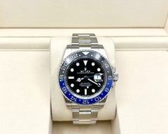 2025 Rolex GMT Master II Batman 126710BLNR Black Blue Bezel Steel Box Paper