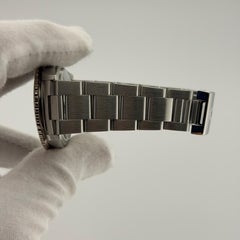 Rolex Datejust Turn O Graph Thunderbird 16264 36mm Black Dial 18k Gold Steel
