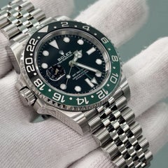 2026 Rolex GMT Master II Sprite Jubilee 126720VTNR 40mm Green Black Bezel Steel