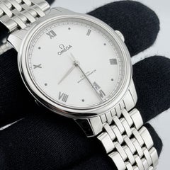 Omega De Ville Prestige 434.10.40.20.02.001 40 mm, boîtier en acier inoxydable, notice d'emballage