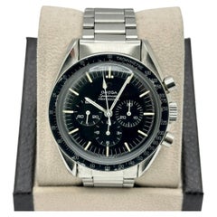 Vintage Omega Speedmaster Professional 145.012 42mm Black Dial Steel Unpolished