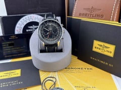 Breitling Navitimer 01 AB01271A/F570, 46 mm, graues Zifferblatt, limitierte Auflage, mit Originalverpackung und Papieren