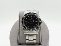 Vintage Rolex Submariner No Date James Bond 5508 37mm Gilt Chapter Ring Dial