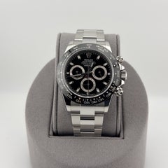 2022 Rolex Daytona 116500LN 40mm Black Dial Ceramic Bezel Steel Box Paper