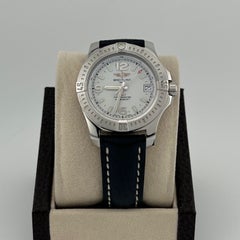 Breitling Colt 36 A74389 36mm White Dial Stainless Steel Box Papers
