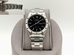 Rolex Air King Precision 14010M 14010 34mm Black Dial Stainless Steel