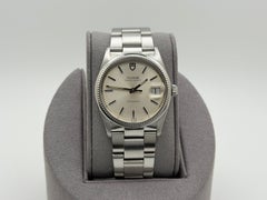 Tudor Prince Oysterdate 91530, 34 mm, silbernes Zifferblatt, Edelstahl