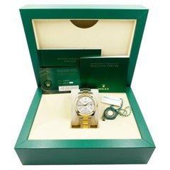 Rolex Datejust 41 126303 Silver Dial 18K Yellow Gold Steel Box Papers 2021