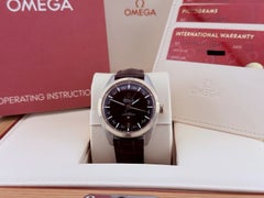 Omega Globemaster Annual Calendar 130.23.41.22.11.001 18K Sedna Gold Box Papers