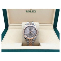 Rolex Datejust 41 126331 41mm Sundust Dial 18k Rose Gold Stainless Steel Box