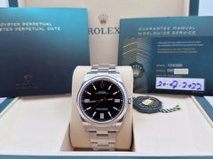 Rolex Oyster Perpetual 124300 41mm Black Dial Stainless Steel Box Papers 2022