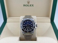 Rolex Sea Dweller Deepsea 116660, 44 mm, James-Cameron-Blau, schwarz, Keramik, Edelstahl, Box