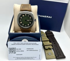 2026 Panerai Radiomir California PAM01349 PAM 1349 Green Dial Steel Box Paper