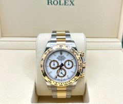 2026 Rolex Daytona 126503 White Dial 18K Yellow Gold Stainless Steel Box Paper