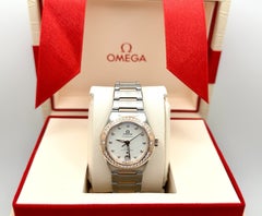 NEW 2026 Omega Constellation 131.25.29.20.52.001 Diamond Bezel 18K Gold Steel