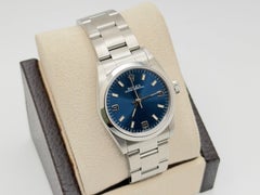 Rolex Oyster Perpetual Midsize 77080 31mm Blue Dial Stainless Steel
