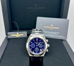 2024 Vacheron Constantin Overseas Blue Dial Chrono 5520V/210A-B148 Box Paper