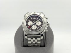 Breitling Chronomat GMT AB0410 47mm Brown Dial Stainless Steel