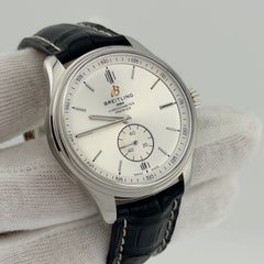 Breitling Premier Automatic A37340 40mm Silver Dial Stainless Steel Box Paper