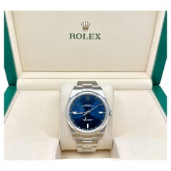 Rolex Oyster Perpetual 114300 39mm Blue Dial Stainless Steel