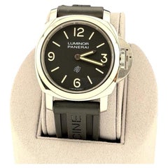 Panerai Luminor Base Logo PAM01086 PAM 1086 44mm Black Dial Stainless Steel