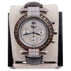 Chopard Imperiale 1215 37 / 3168-52 Schokoladen-Diamanten MOP 18K Weißgold