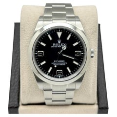 Rolex Explorer 214270 39mm Black Dial Stainless Steel