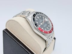 Rolex GMT Master II „Coke“ 16710, 40 mm, rote und schwarze Lünette, Edelstahl