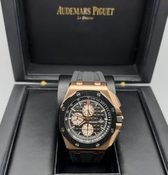 Audemars Piguet Royal Oak Offshore 26401RO.OO.A002CA.01 en or rose 18 carats, avec coffret et papiers