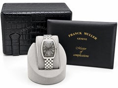 Franck Muller Cintree Curvex 7502QZ Grey Dial Stainless Steel Box Paper 29mm