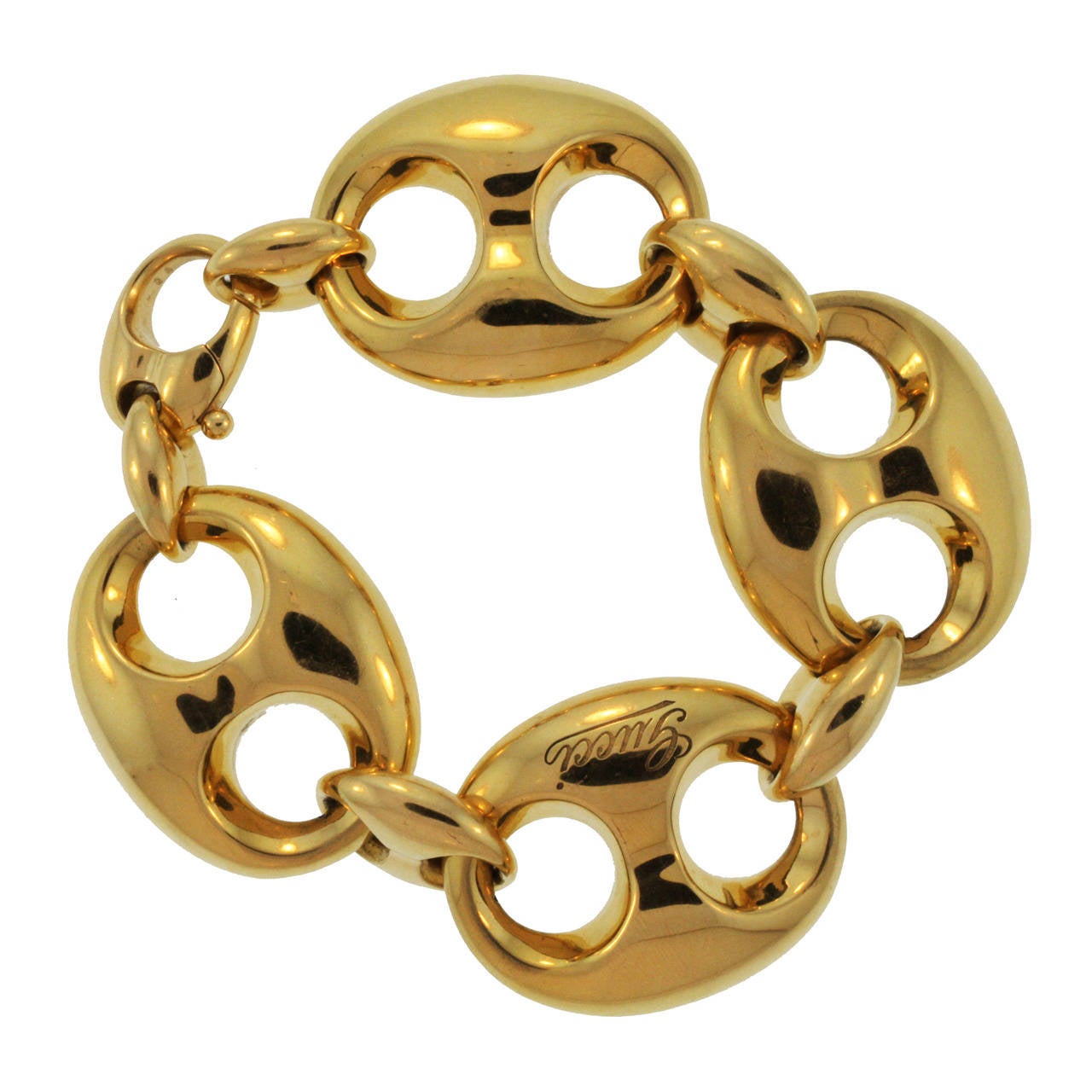 Gucci Gold Link Bracelet