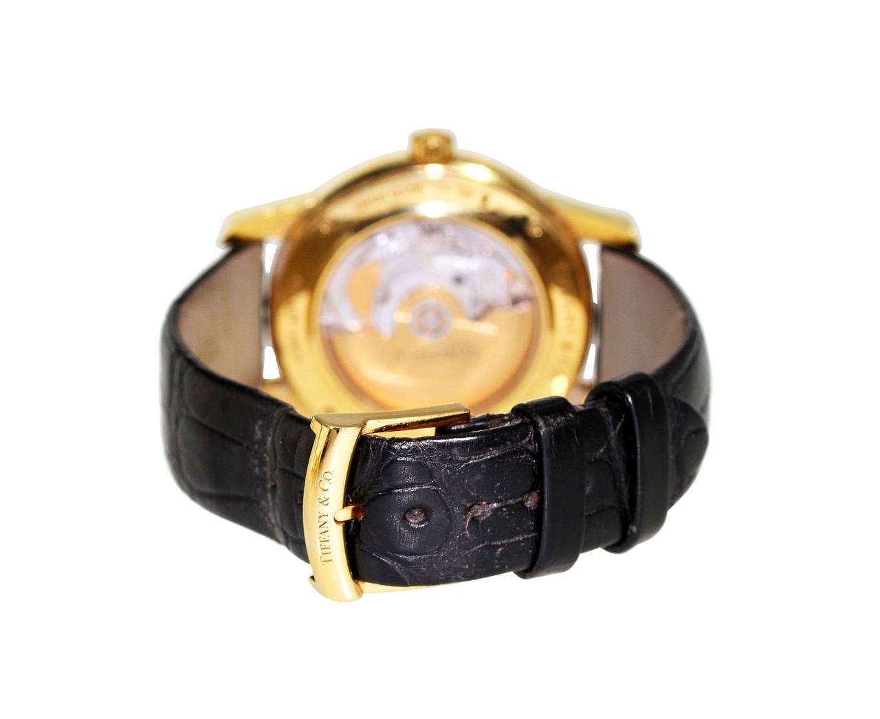 Tiffany & Co. Yellow Gold Atlas Automatic Wristwatch 1