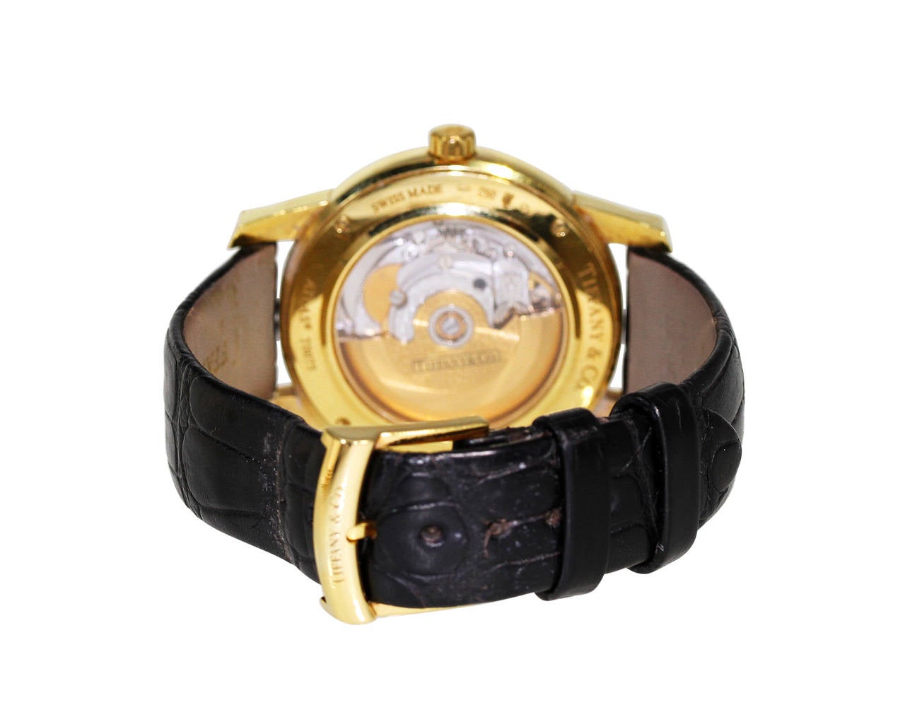 Tiffany & Co. Yellow Gold Atlas Automatic Wristwatch 4