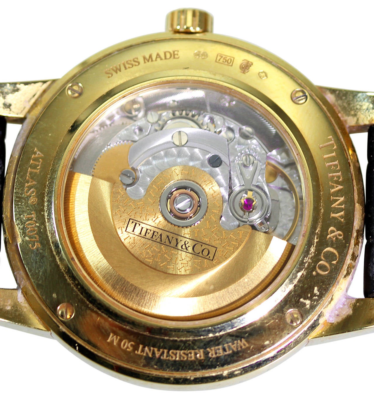 Tiffany & Co. Yellow Gold Atlas Automatic Wristwatch 2