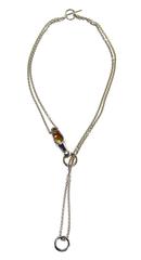Hermès Sterling Silver Horse Necklace