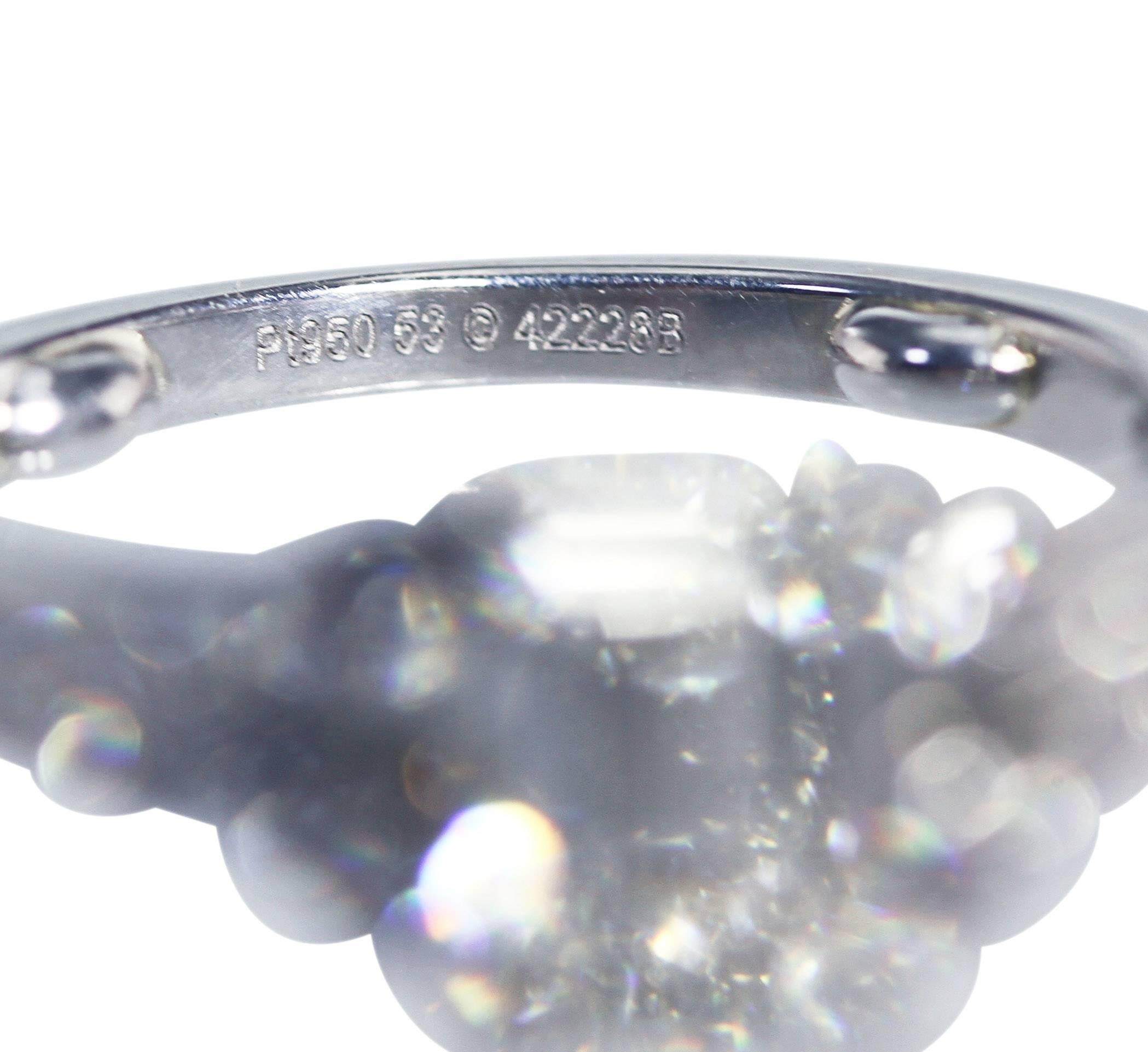 Cartier 1.55 Carat GIA Cert Diamond Platinum Engagement Ring 3
